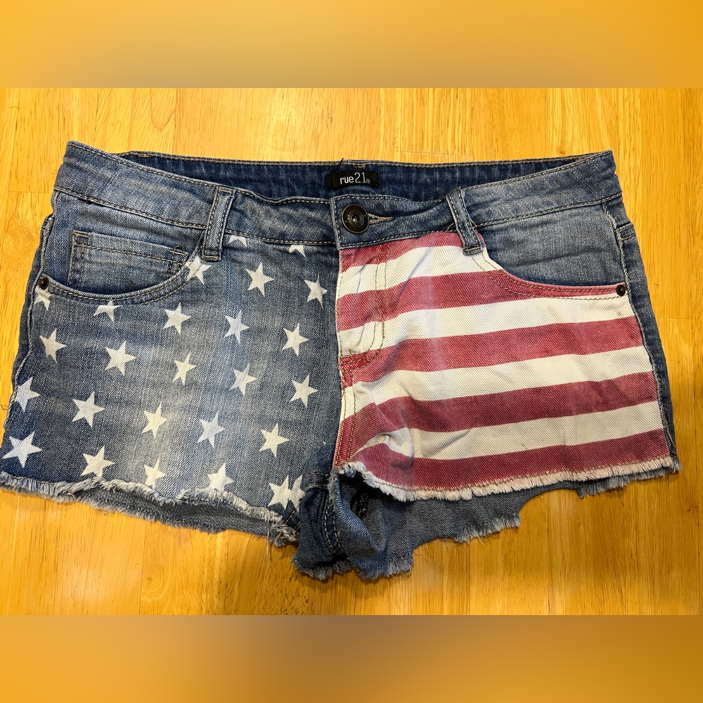 American Flag Shorts